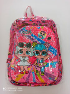 Mochila escolar Infantil femenino 3d