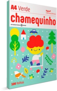 Hojas A4 Chamequinho Verde